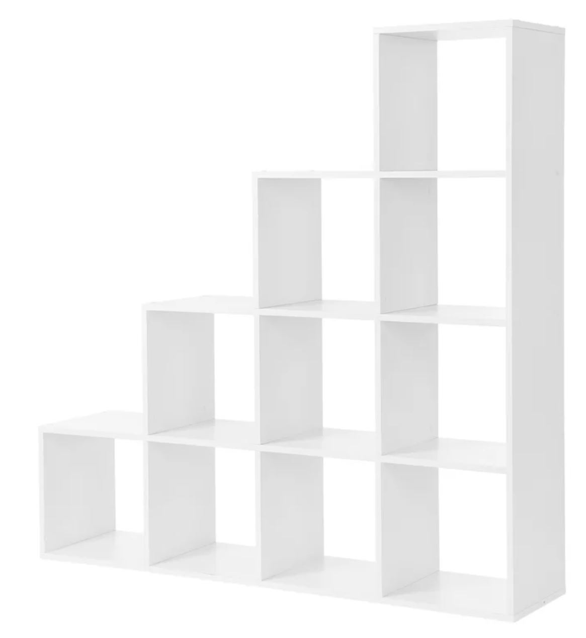 Biblioth¨¨que de rangement 10 cubes - Blanc