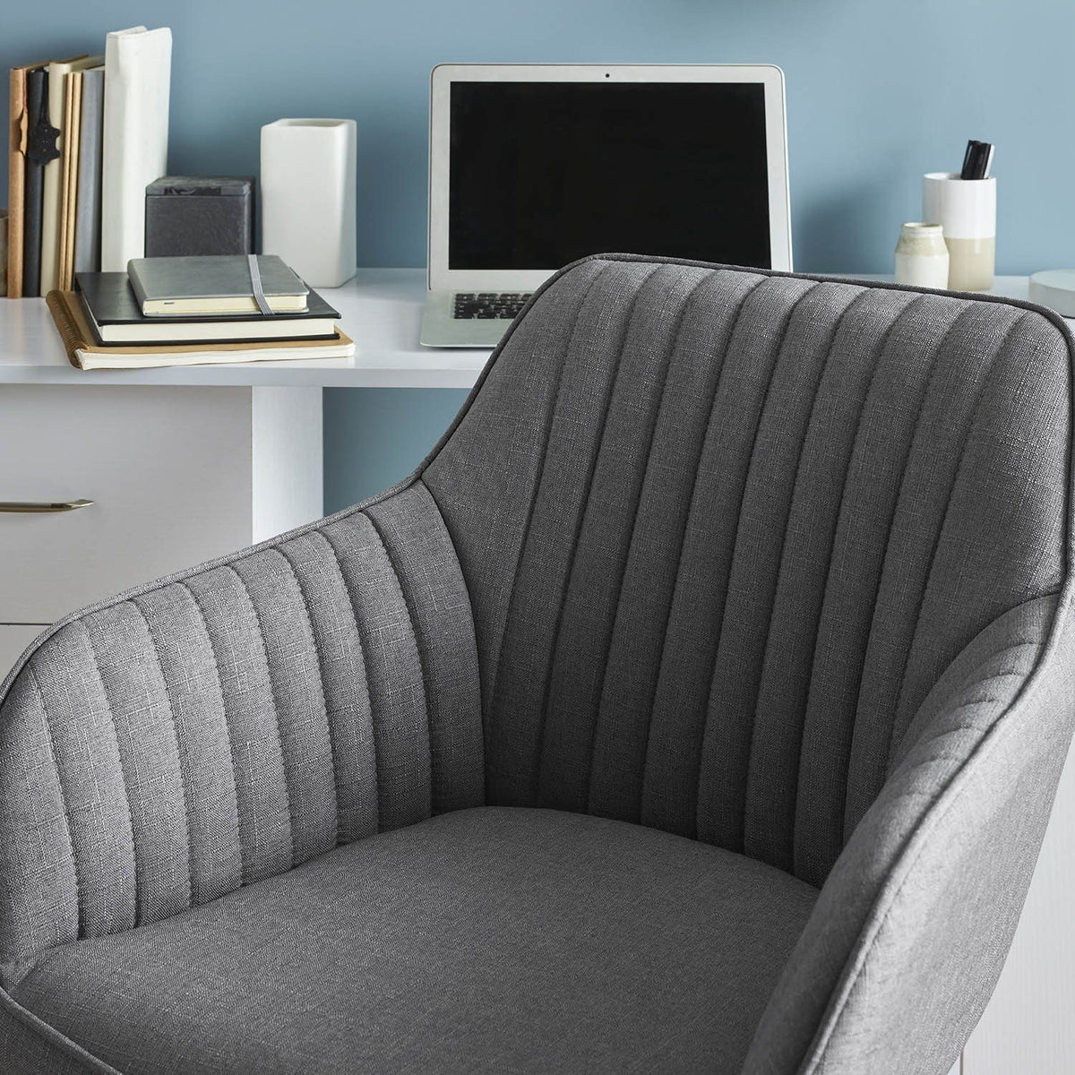 Chaise de Bureau Pivotante Anna - Grise