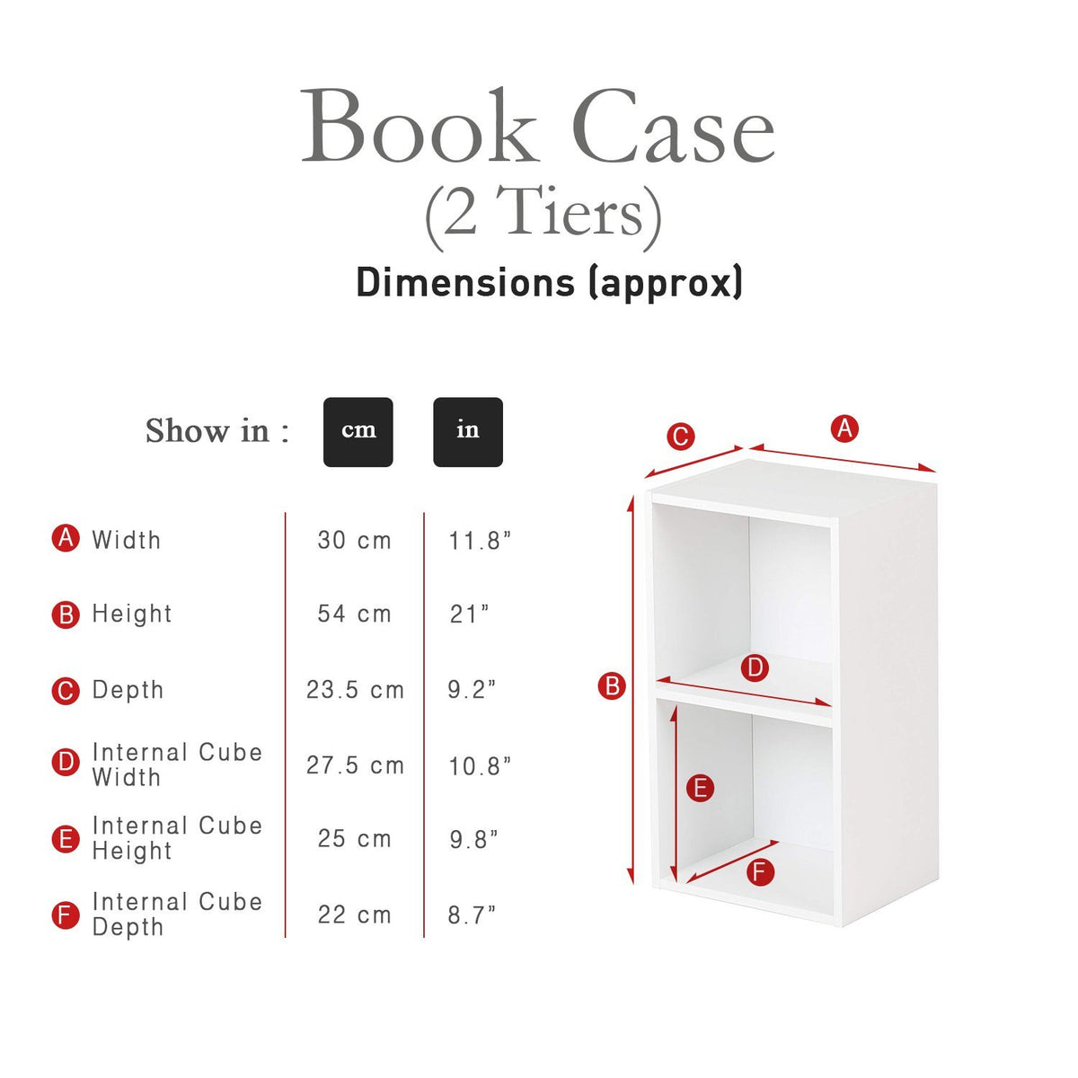 Biblioth¨¨que ¨¤ 2 niveaux avec bo?tes blanches