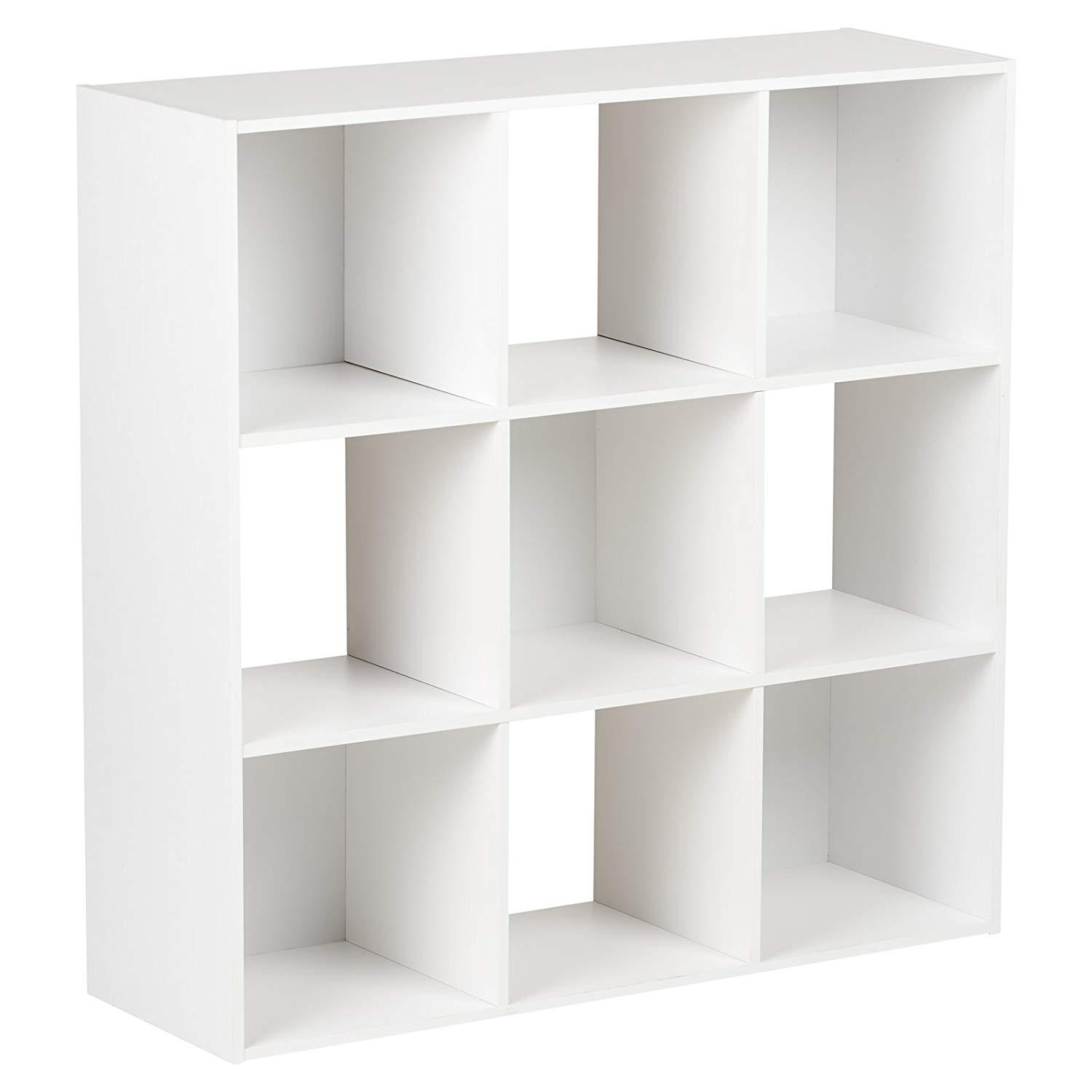 Biblioth¨¨que ¨¤ 9 cubes et 4 tiroirs