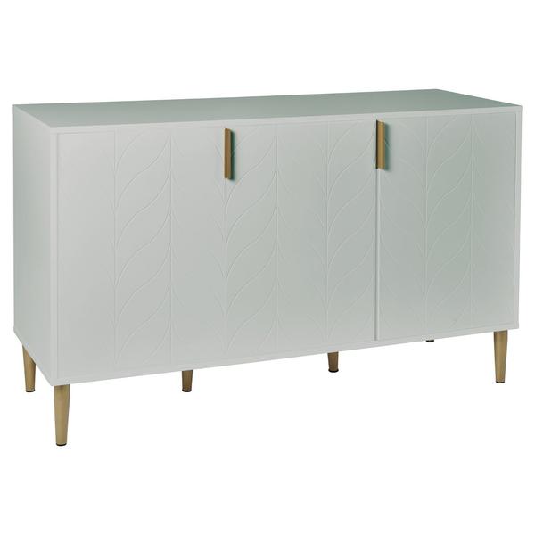 Buffet Gloria - 3 portes - Vert sauge et laiton | Laura James