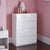 Commode Clemmie - 5 Tiroirs – Blanc Brillant