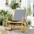 Chaise à bascule pour Jardin - Freddie - Bois solide | Laura James