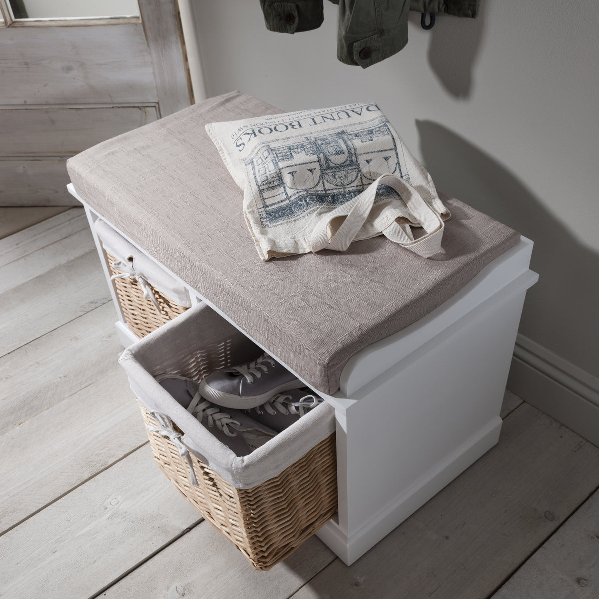 meuble d'entree blanc Fyfield