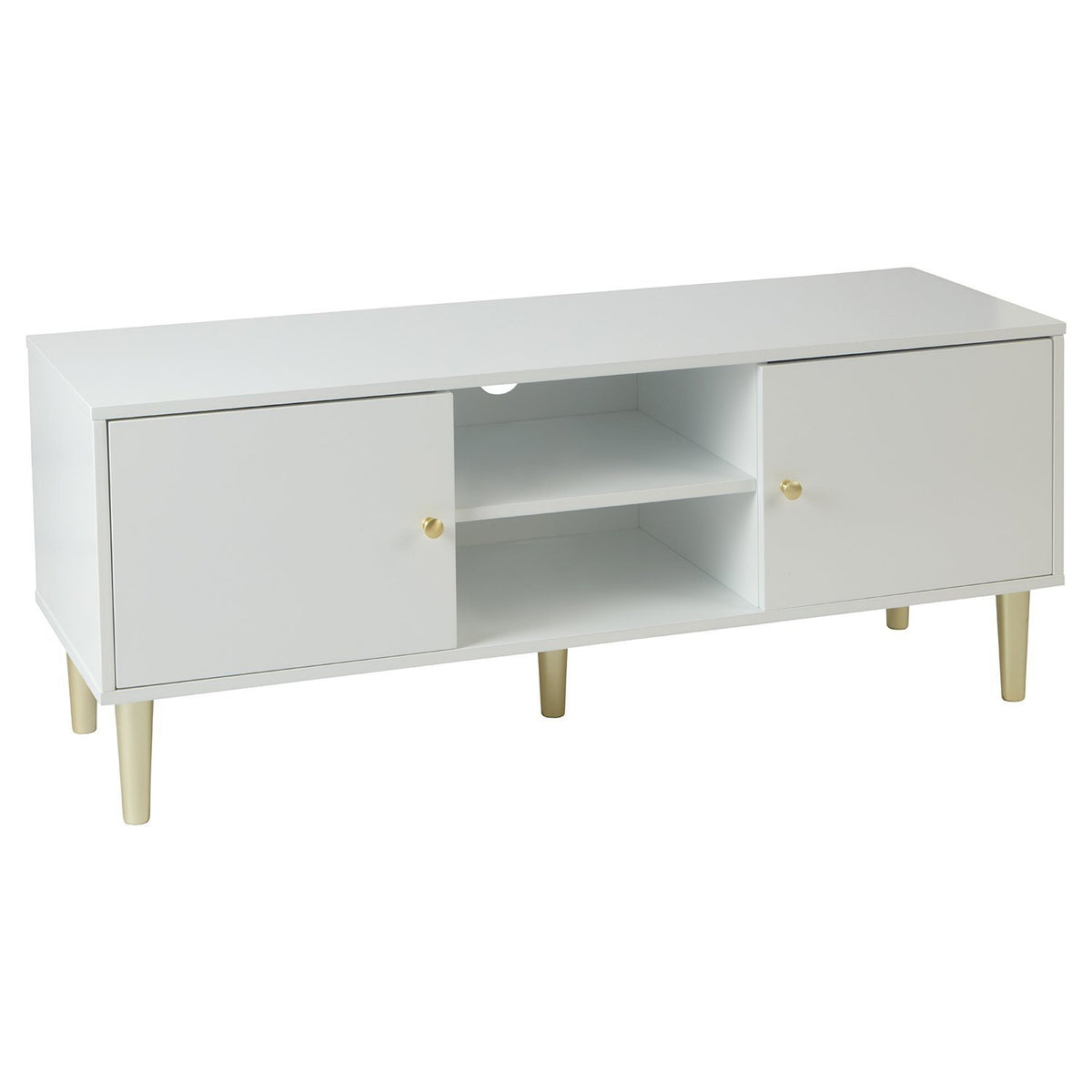 Iliana - Meuble TV - Blanc - laura james