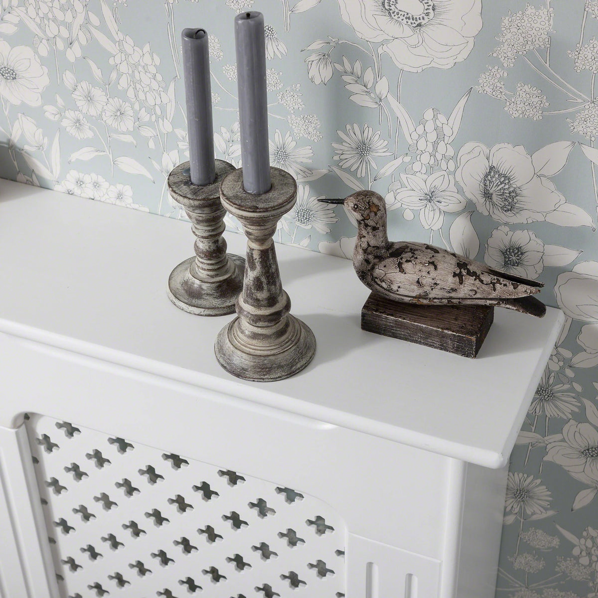 Cache Radiateur Blanc - Grand