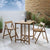 Chaise Bistro et Table Cosette - Bois Solide - laura james
