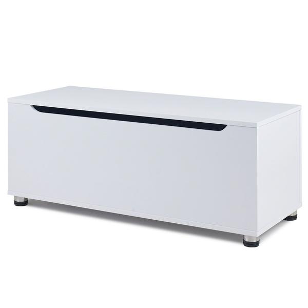 coffre de rangement blanc