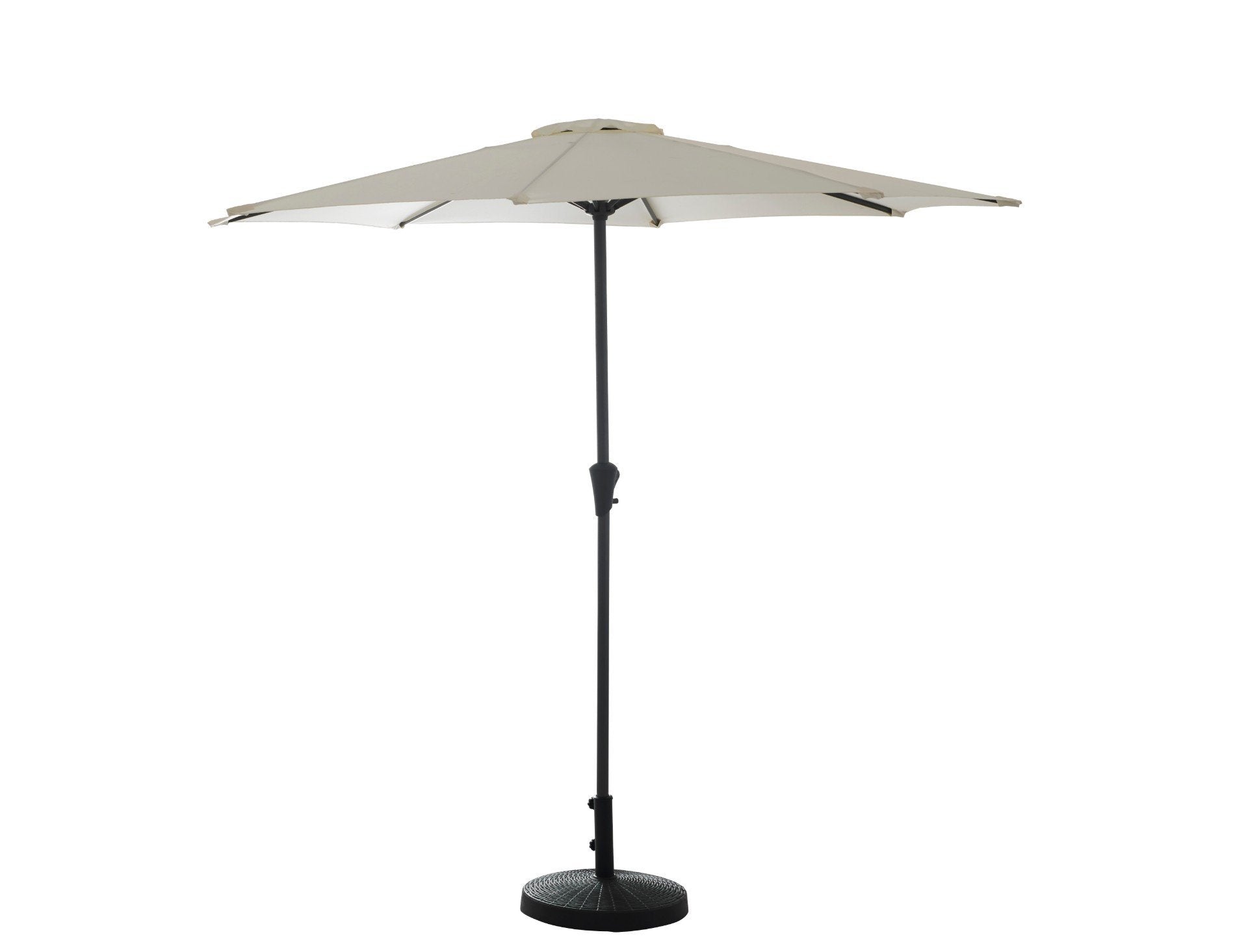 Parasol rond gris 2.7m