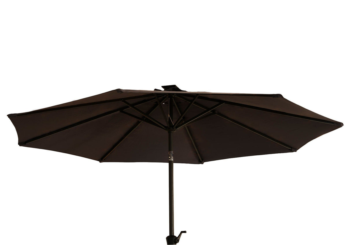 Parasol rond gris 2.7m